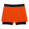 3 Performance 2/1 Shorts “Black Orange”