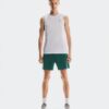 Men 5″ Performance Shorts Spirulina
