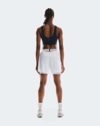 Women 3″ Performance 2/1 Shorts White | Glacier