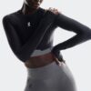 Women Train Long Sleeve Crop Women Train Long Sleeve Crop